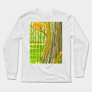 Congaree National Park in Columbia South Carolina United States WPA Poster Art Color Long Sleeve T-Shirt